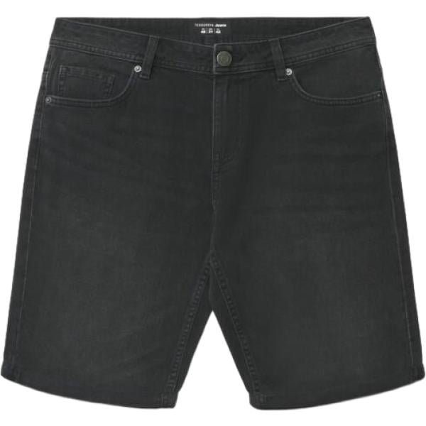 pantaloni corti Terranova nero tinta unita