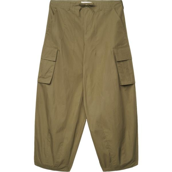 pantaloni cargo Terranova marrone tinta unita