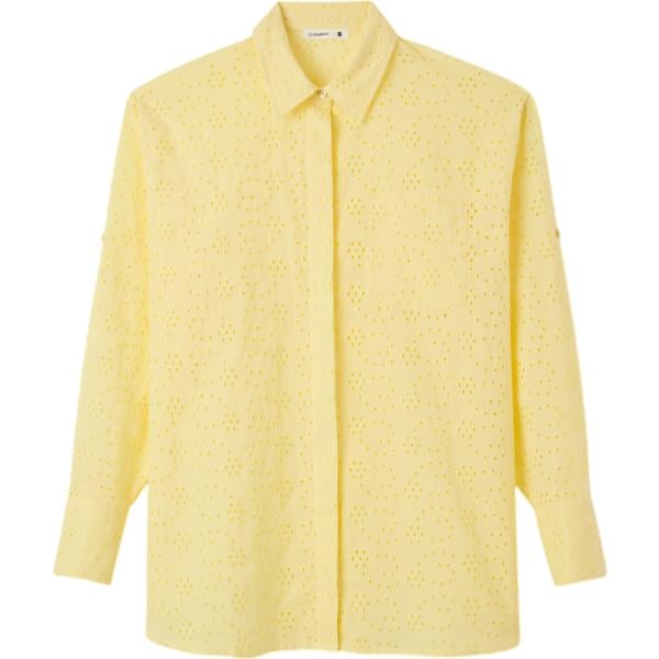 camicie Terranova giallo a fiori