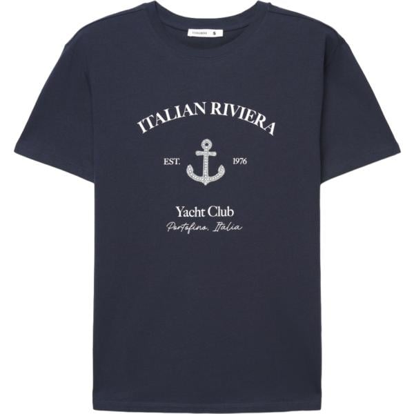 t-shirt Terranova grigio con stampe