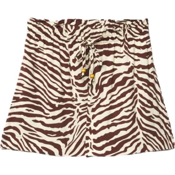 shorts Terranova multicolore animalier