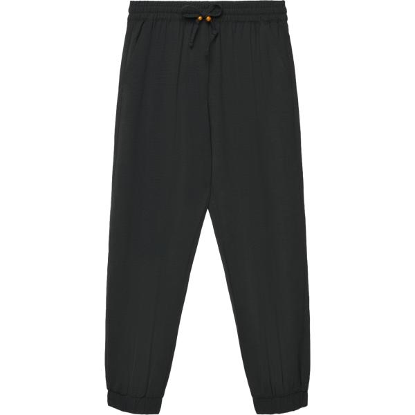 pantaloni Terranova nero tinta unita