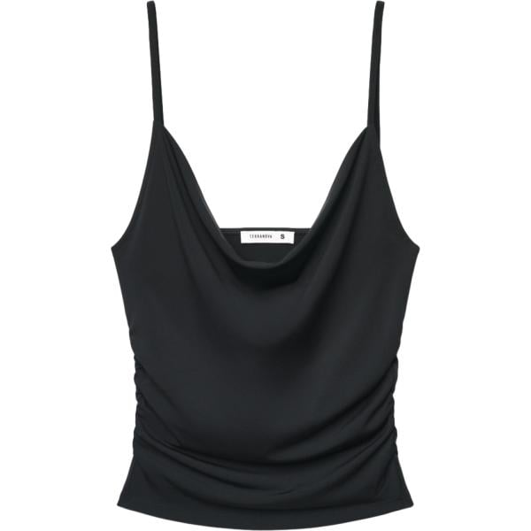 canottiere Terranova nero tinta unita