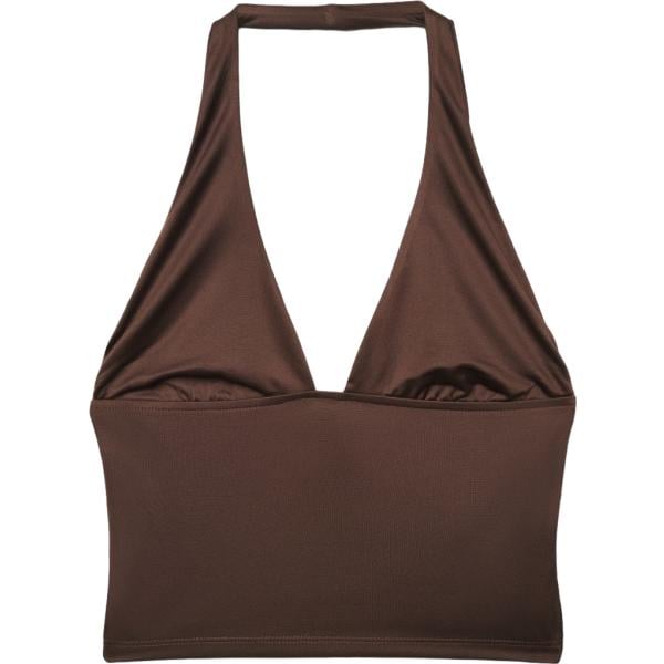 top Terranova marrone tinta unita