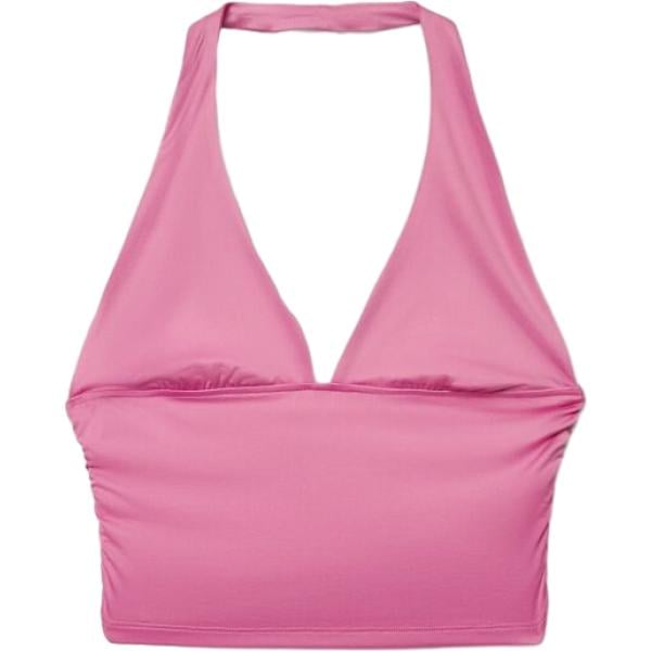 top Terranova rosa tinta unita
