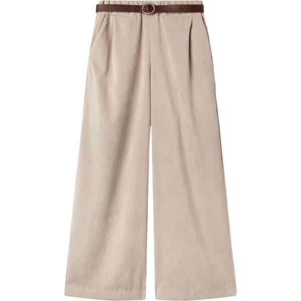 pantaloni Terranova bianco tinta unita