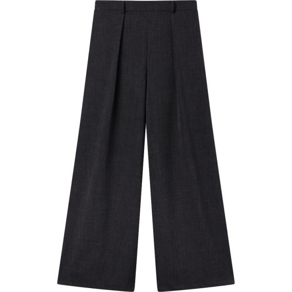 pantaloni Terranova nero tinta unita