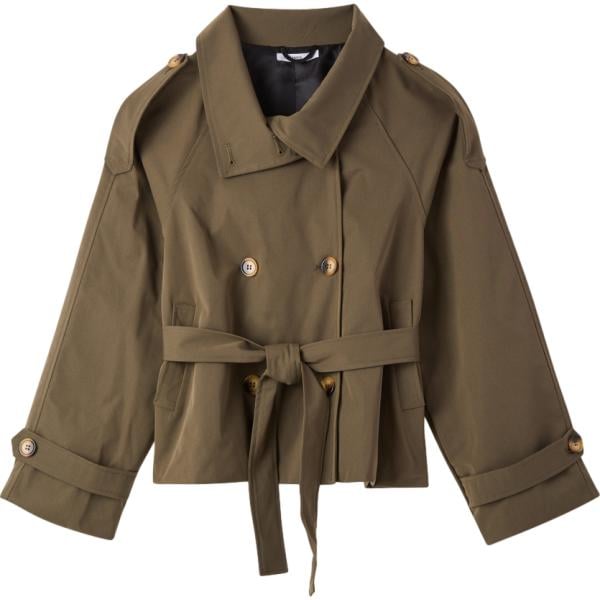 caban Terranova marrone tinta unita