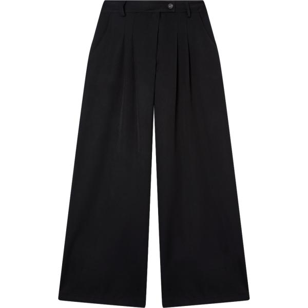 pantaloni Terranova nero tinta unita