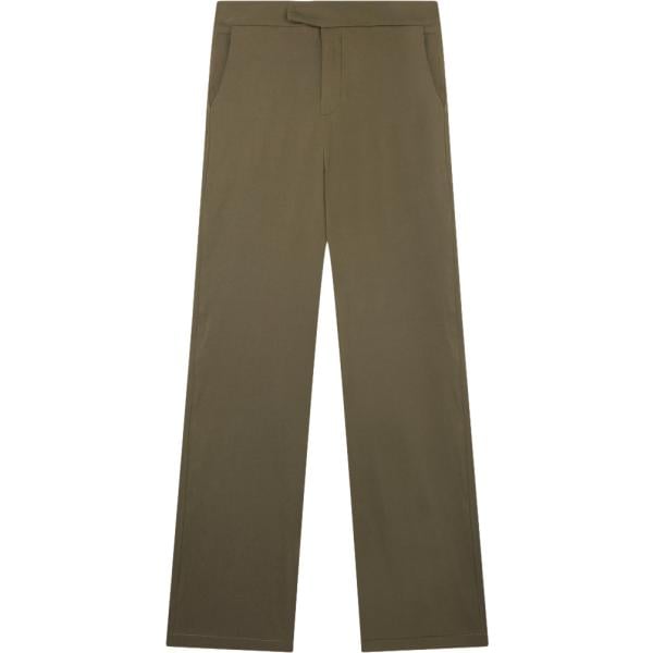 pantaloni Terranova verde tinta unita