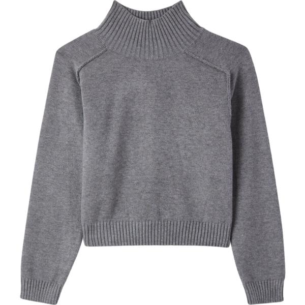 maglieria Terranova grigio tinta unita