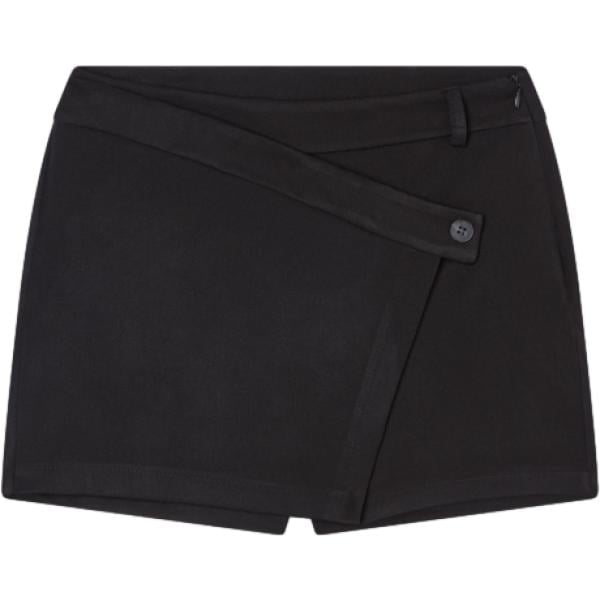 minigonne Terranova nero tinta unita