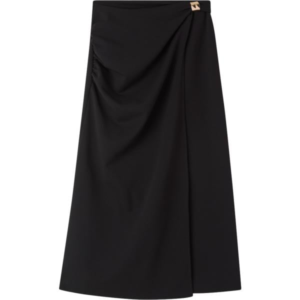 gonne lunghe Terranova nero tinta unita