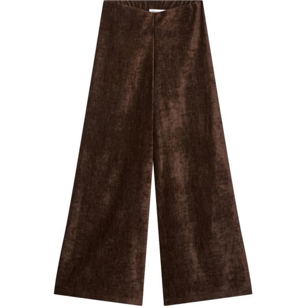 pantaloni Terranova marrone tinta unita