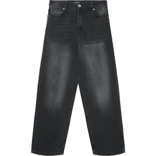 jeans Terranova nero tinta unita