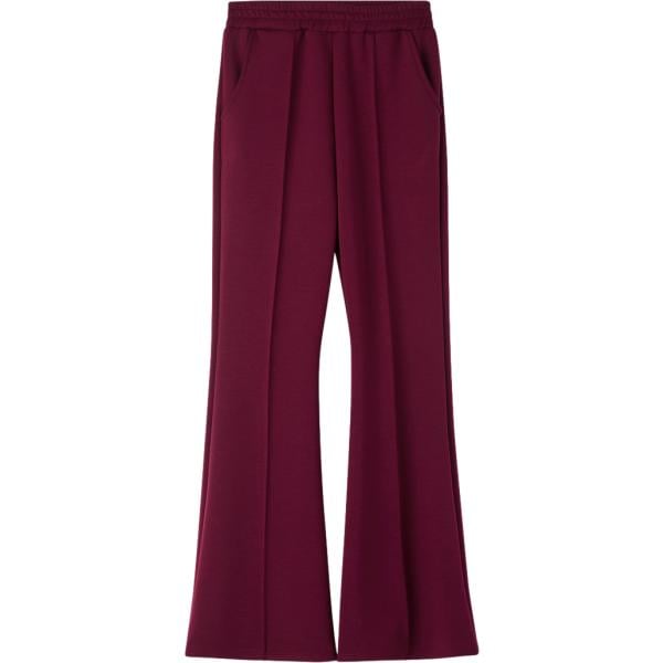 pantaloni Terranova rosso tinta unita