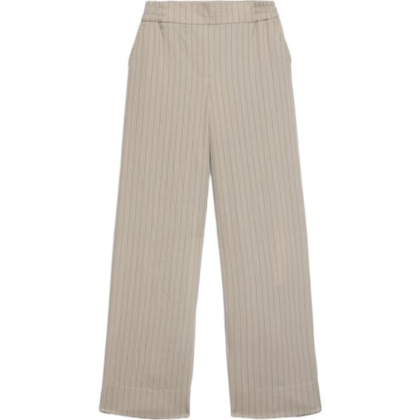 pantaloni Terranova marrone a righe