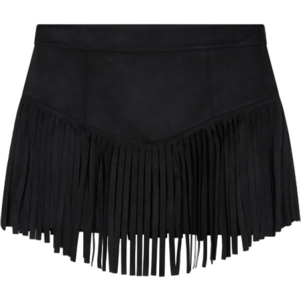 minigonne Terranova nero tinta unita