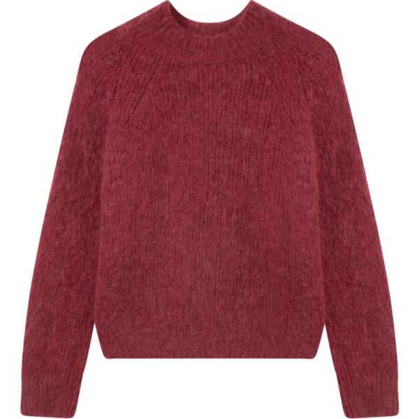 pullovers Terranova rosso tinta unita