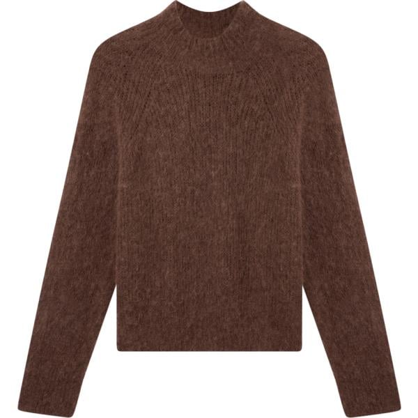 maglieria Terranova marrone tinta unita