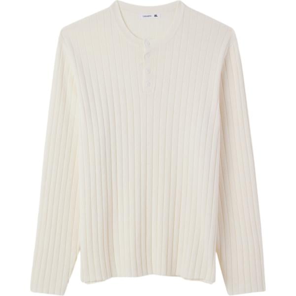 maglieria Terranova bianco tinta unita