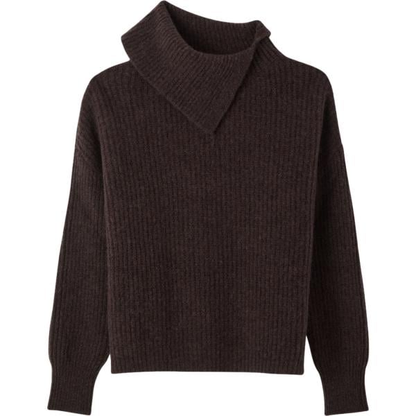 pullovers Terranova marrone tinta unita