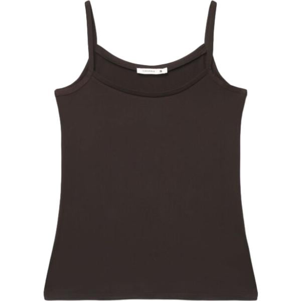 top Terranova marrone tinta unita