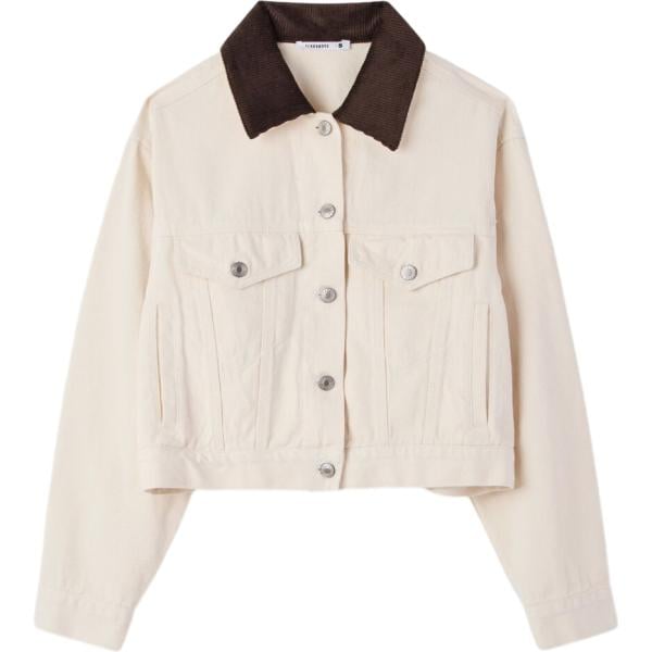 blazer Terranova bianco tinta unita