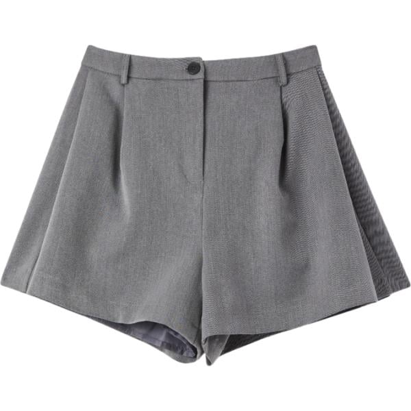 shorts Terranova grigio tinta unita