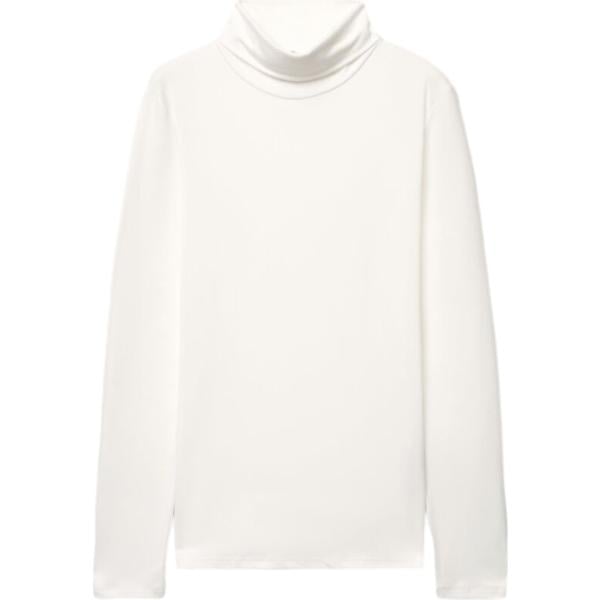t-shirt Terranova bianco tinta unita