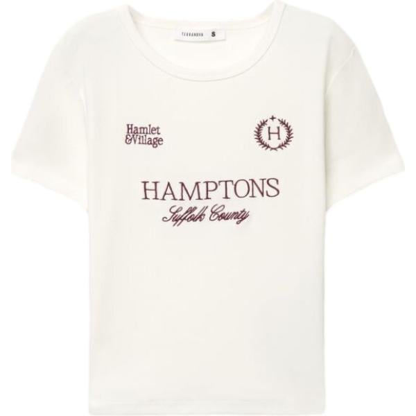 t-shirt Terranova bianco con stampe