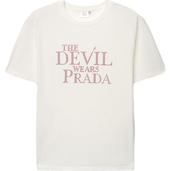 t-shirt Terranova bianco con stampe