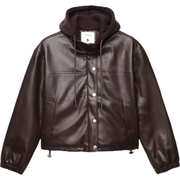 bomber Terranova marrone tinta unita