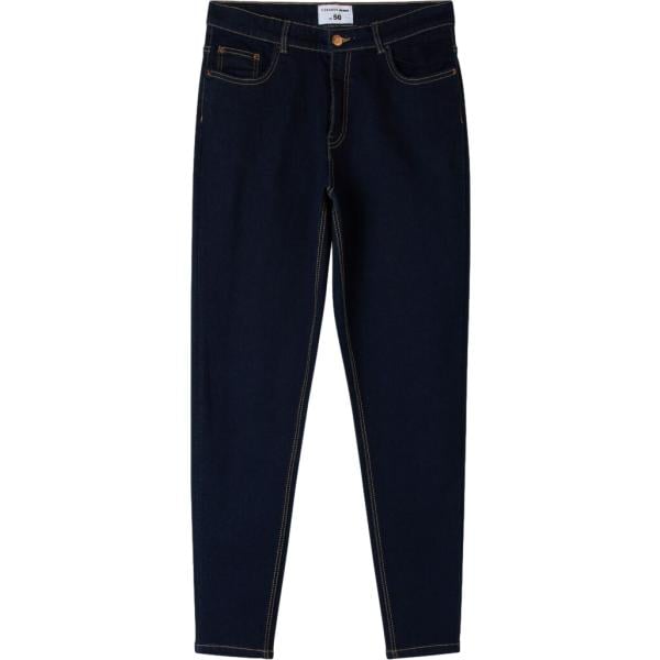 Jeans skinny da donna in blu scuro in viscosa Terranova Terranova