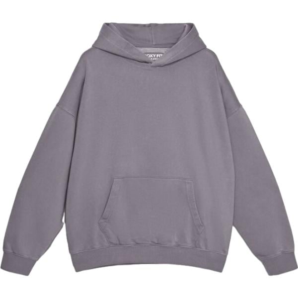 felpe con cappuccio Terranova viola tinta unita