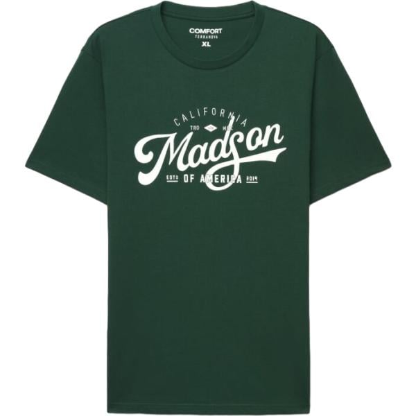 t-shirt Terranova nero con stampe