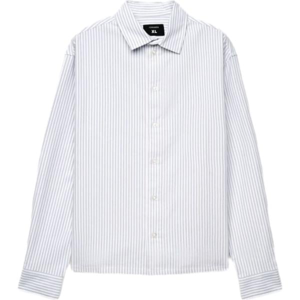 camicie Terranova bianco a righe