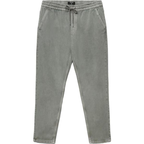 pantaloni Terranova grigio tinta unita
