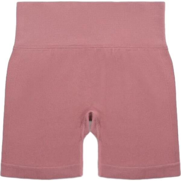 Leggings sportivo da donna in marrone chiaro corto a vita alta Terranova