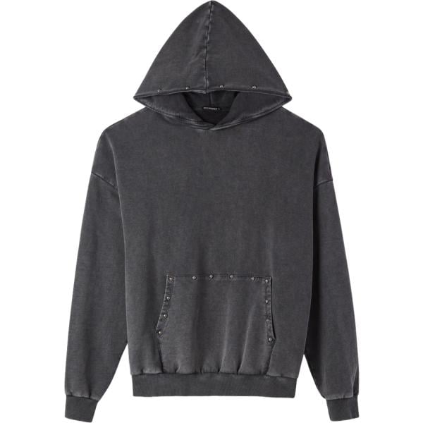 felpe con cappuccio Terranova grigio tinta unita