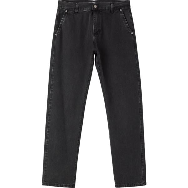 jeans dritti Terranova nero tinta unita