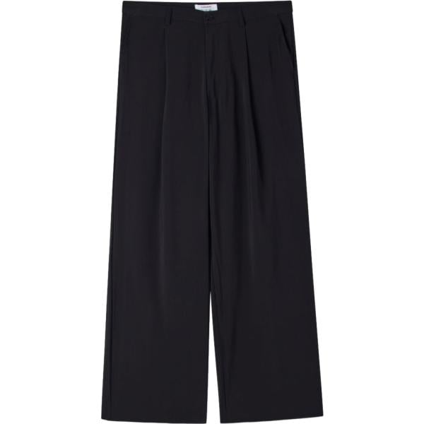 pantaloni Terranova nero tinta unita