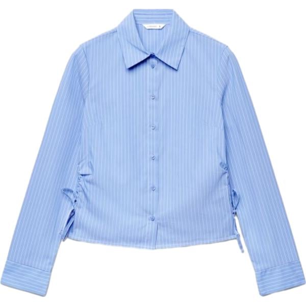 camicie Terranova blu a righe