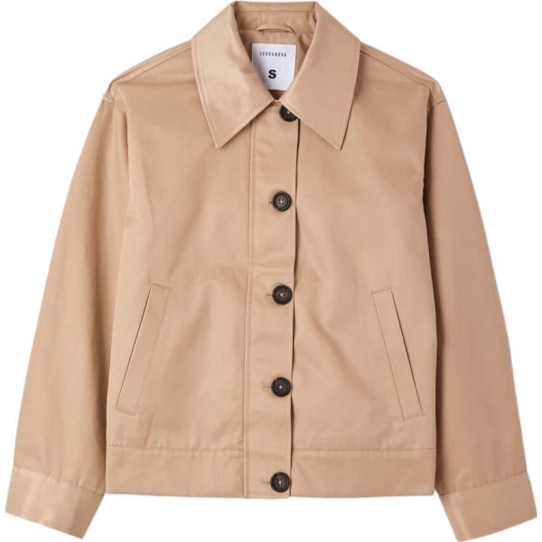 cappotti Terranova marrone tinta unita