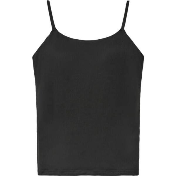 Canottiera da donna in nero pece con spalline Terranova Terranova
