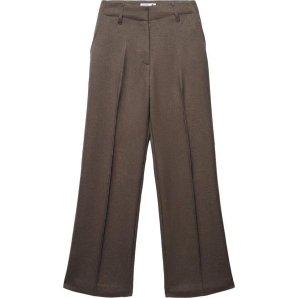 pantaloni Terranova marrone tinta unita