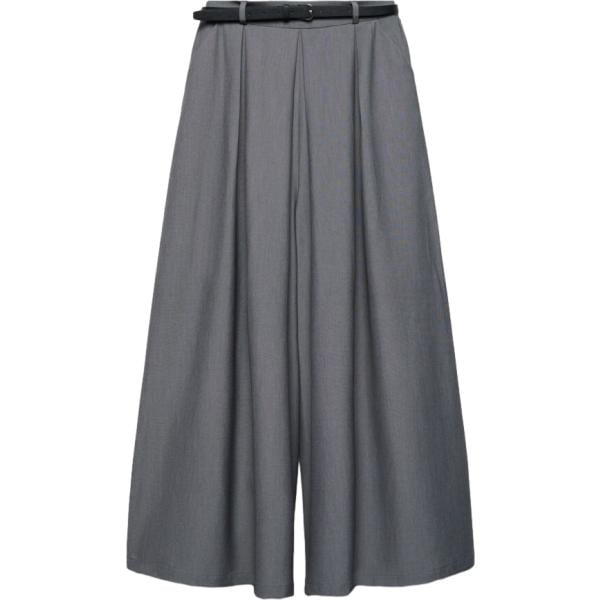 pantaloni Terranova grigio tinta unita