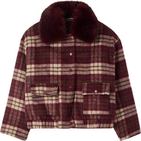 blazer Terranova marrone a quadri