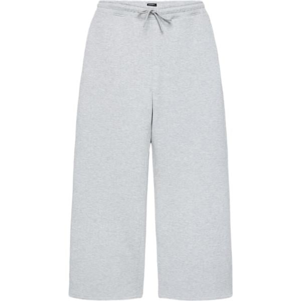 Pantaloni da uomo in grigio chiaro maxi con coulisse in viscosa Terranova