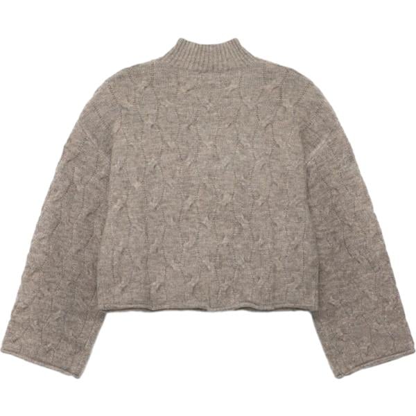 pullovers Terranova grigio tinta unita
